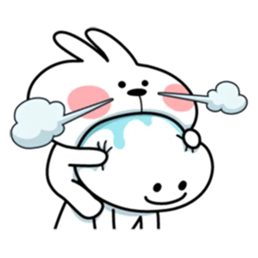 Spoiled rabbit - Sticker 30