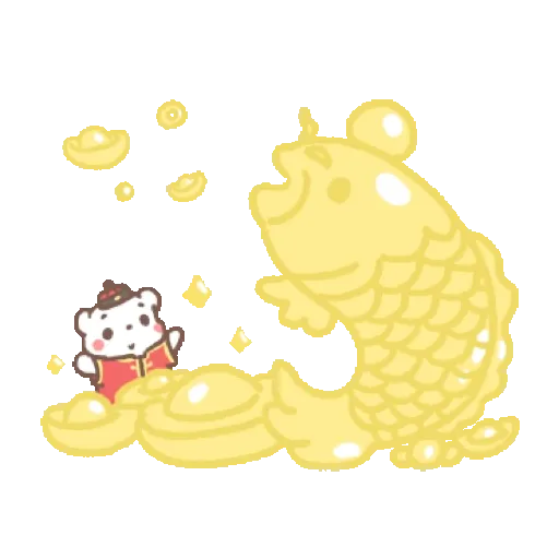 懶懶熊：新年快樂 (CNY) GIF* - Sticker 20