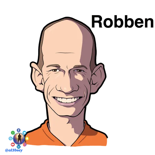 Football stars cartoons  - Sticker 15