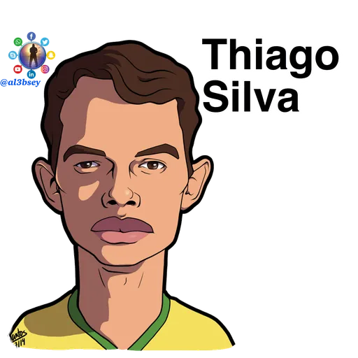 Football stars cartoons  - Sticker 10