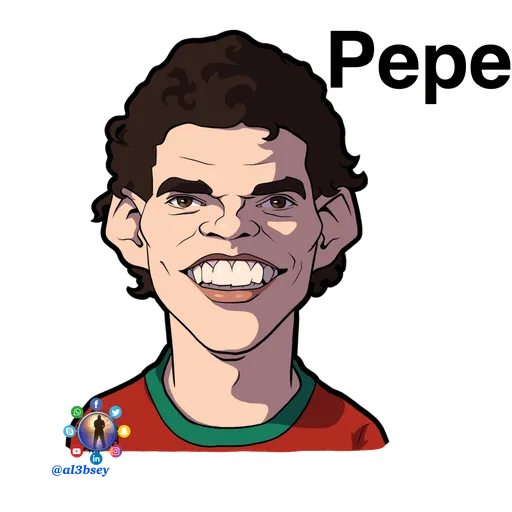 Football stars cartoons  - Sticker 11