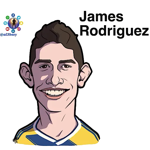 Football stars cartoons  - Sticker 28