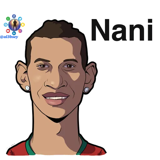 Football stars cartoons  - Sticker 13