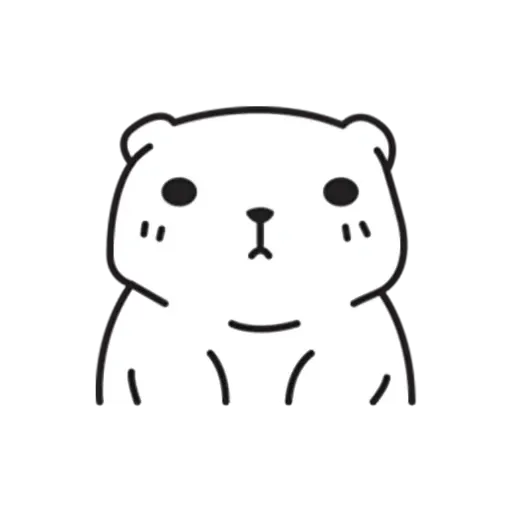 Mu Bear - Sticker 28