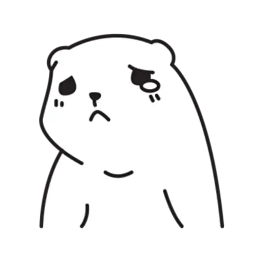 Mu Bear - Sticker 27