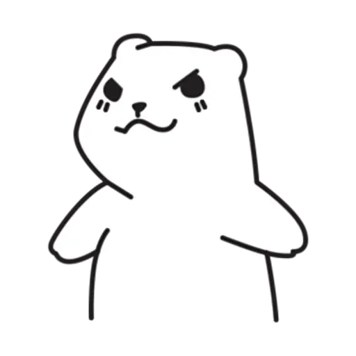 Mu Bear - Sticker 30