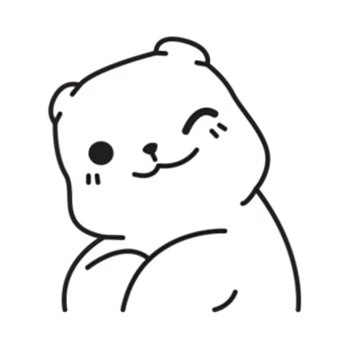 Mu Bear - Sticker 19