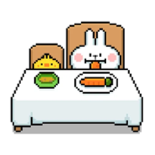Spoiled Rabbit Dot - Sticker 15
