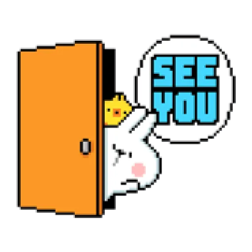 Spoiled Rabbit Dot - Sticker 16