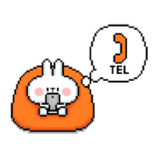 Spoiled Rabbit Dot - Sticker 20
