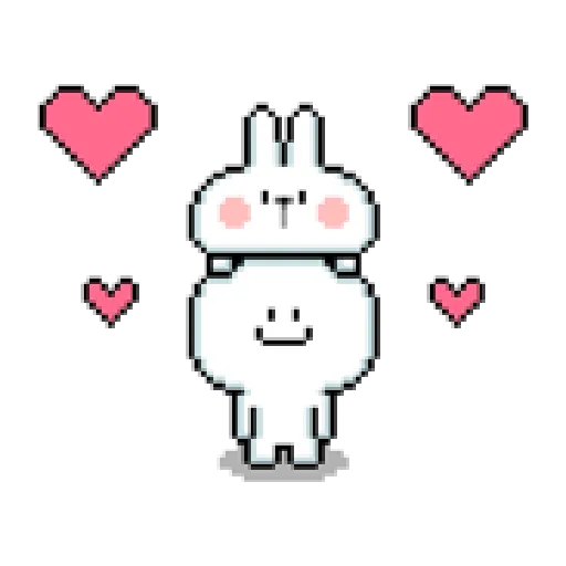 Spoiled Rabbit Dot - Sticker 11