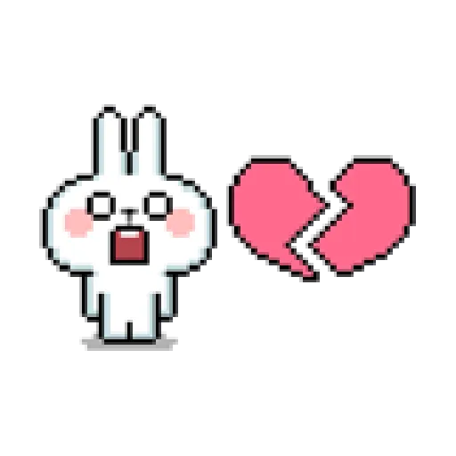 Spoiled Rabbit Dot - Sticker 23