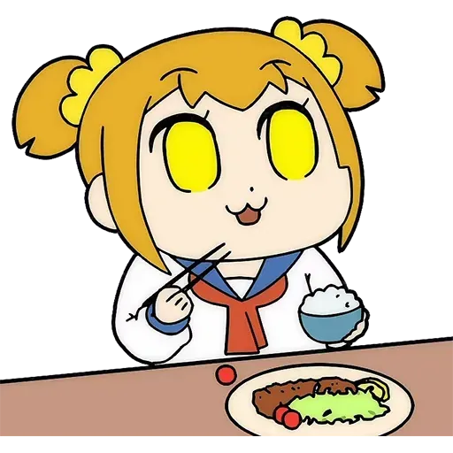 Pop team epic 02 - Sticker 17