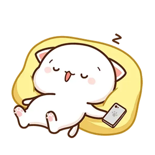 Mochi cat - Sticker 29