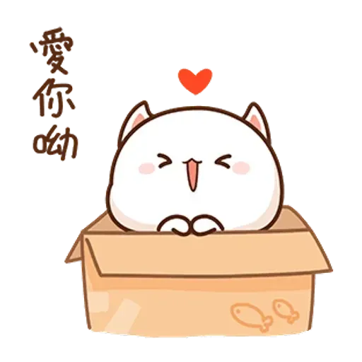 Mochi cat - Sticker 23