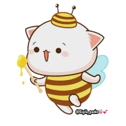Mochi cat - Sticker 28