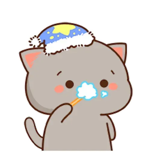 Mochi cat - Sticker 20