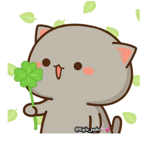 Mochi cat - Sticker 26