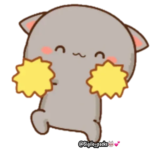 Mochi cat - Sticker 27