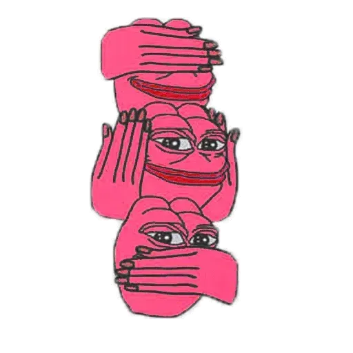 Pink Pepe 4 - Sticker 18
