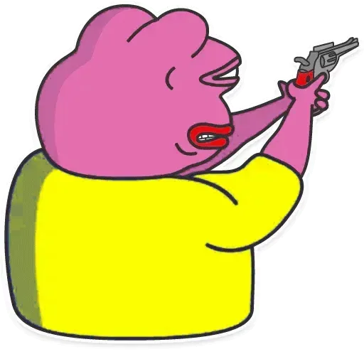 Pink Pepe 4 - Sticker 10