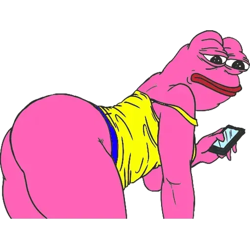 Pink Pepe 4 - Sticker 16