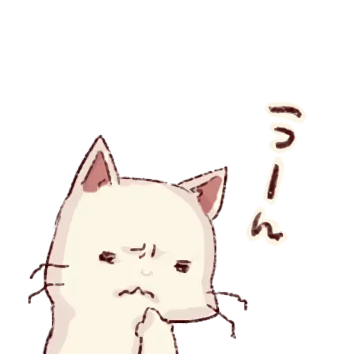 Frown cat - Sticker 26