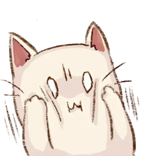 Frown cat - Sticker 30