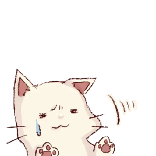 Frown cat - Sticker 27