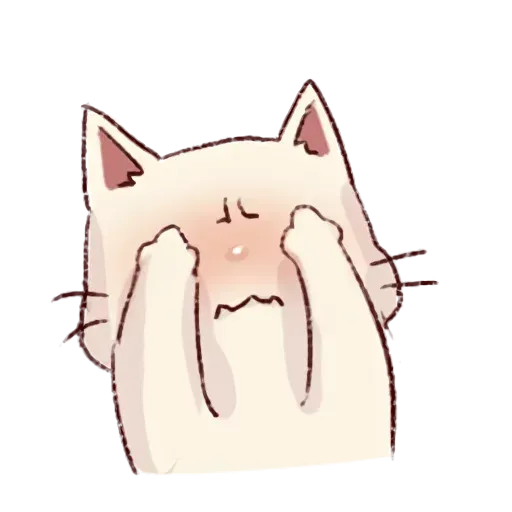 Frown cat - Sticker 20