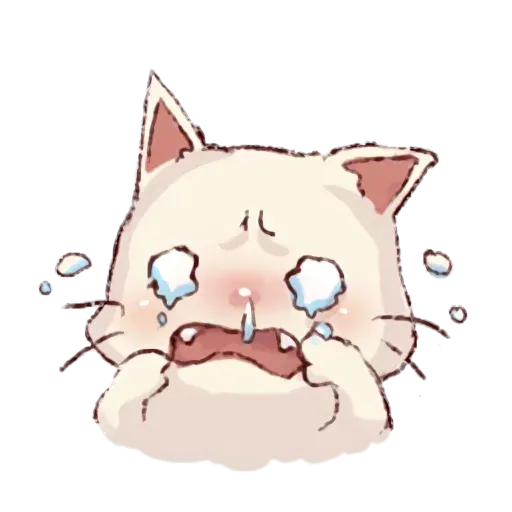 Frown cat - Sticker 24