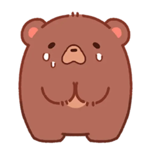 choco bear - Sticker 20