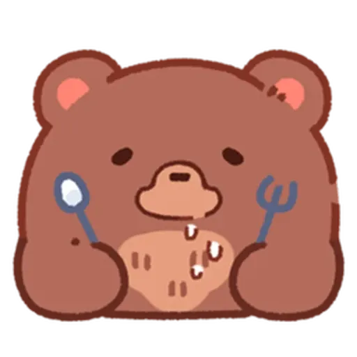 choco bear - Sticker 11