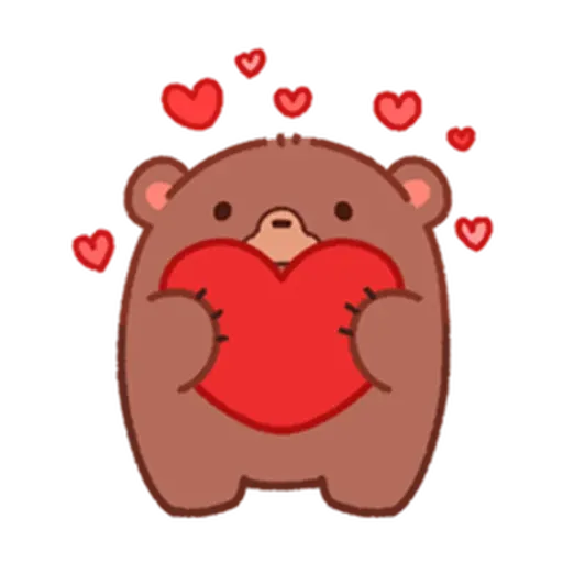 choco bear - Sticker 12