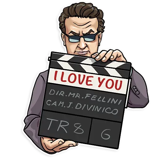 Federico Fellini - Sticker 9