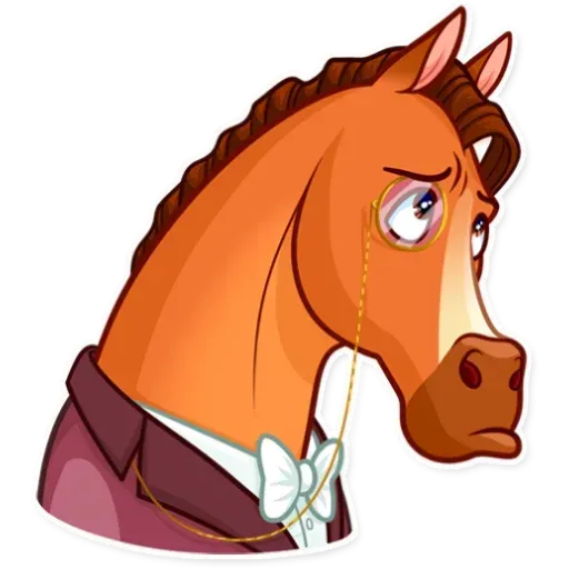 Gentleman Horse - Sticker 27