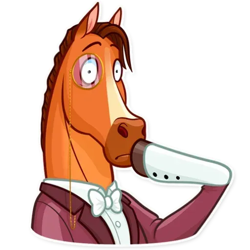Gentleman Horse - Sticker 14