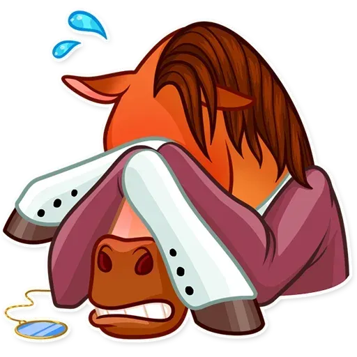 Gentleman Horse - Sticker 22