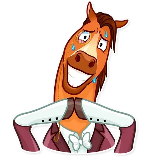 Gentleman Horse - Sticker 10