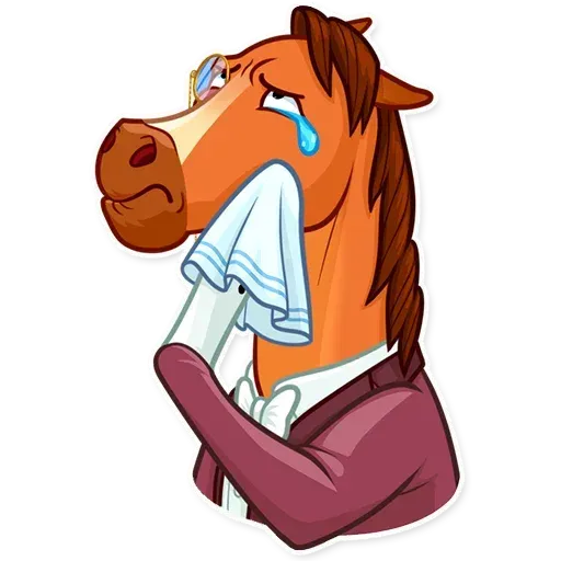 Gentleman Horse - Sticker 16