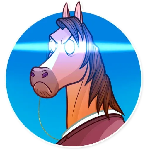 Gentleman Horse - Sticker 19