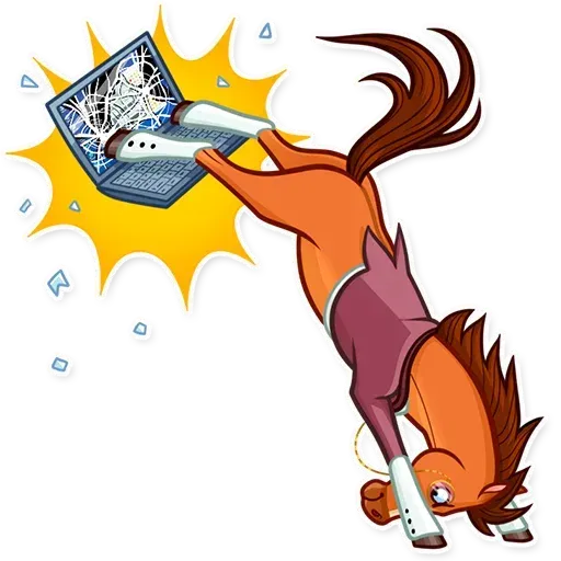 Gentleman Horse - Sticker 23