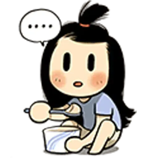 Smile girl - Sticker 24