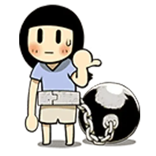 Smile girl - Sticker 20
