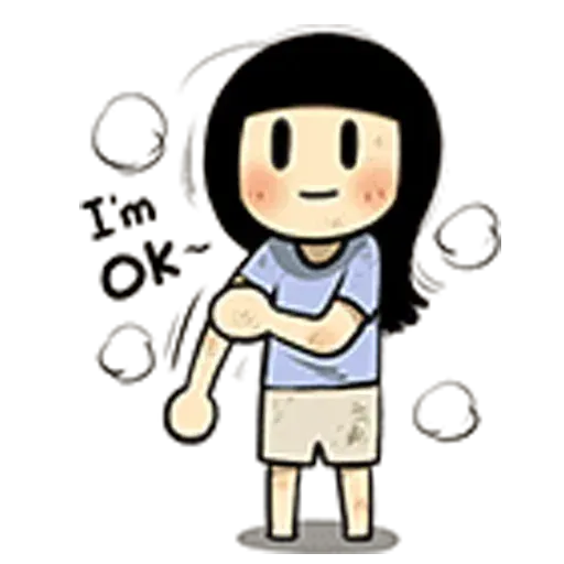 Smile girl - Sticker 23