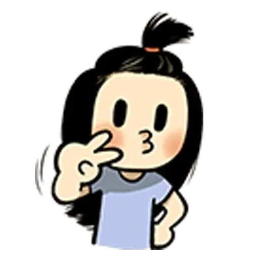 Smile girl - Sticker 17