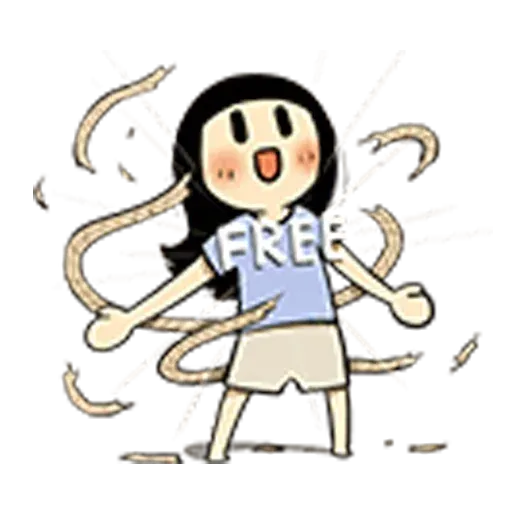 Smile girl - Sticker 13