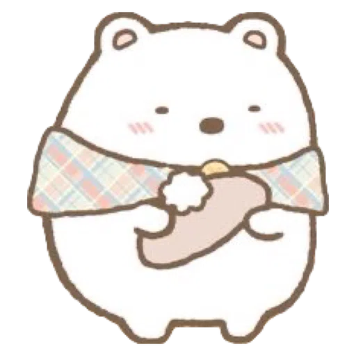 角落生物的- 白熊 - Sticker 14