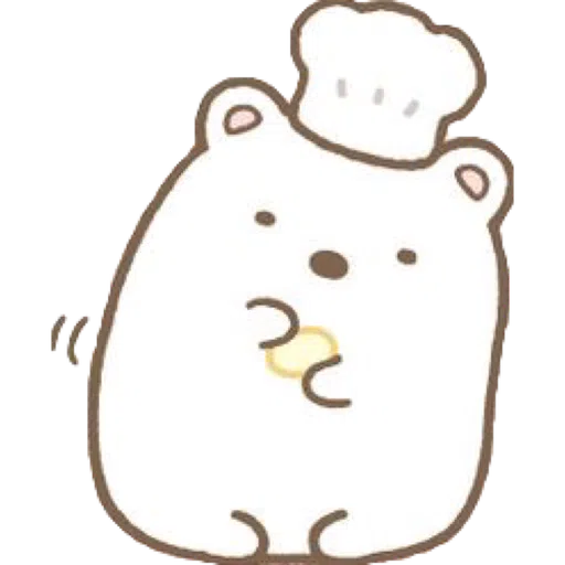 角落生物的- 白熊 - Sticker 19