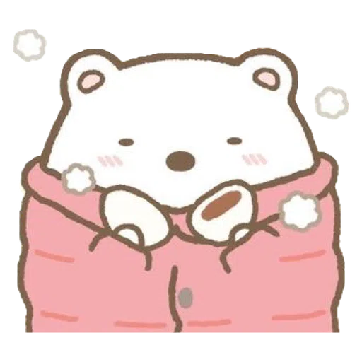角落生物的- 白熊 - Sticker 13